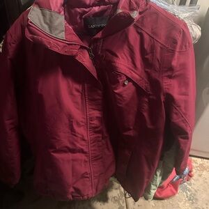 Lands' End Magenta Jacket